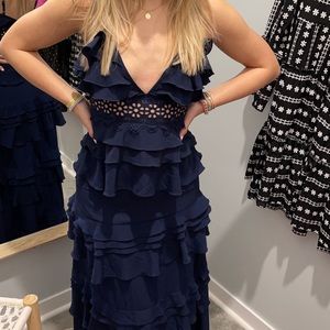 Long Navy Formal Dress/Gown